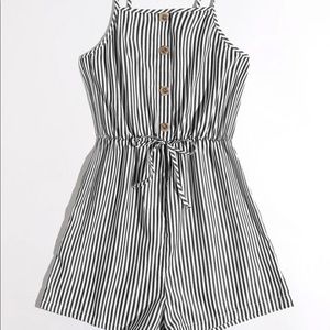 Black and White Romper